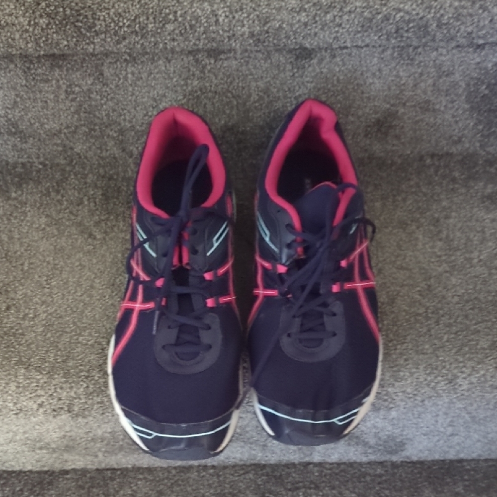 Men's Navy and Pink Athletic Shoes